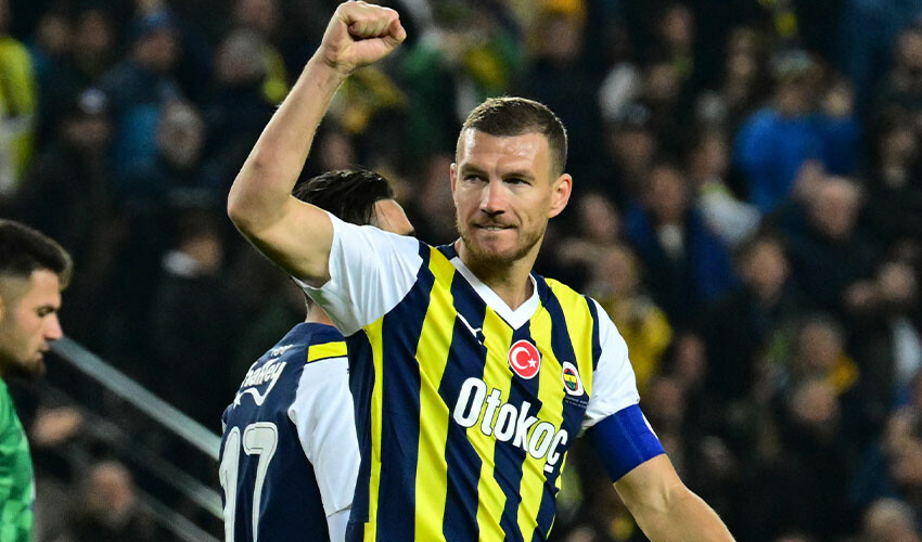 Fenerbahçe Edin Dzeko şoku! Boşnak golcü idmana çıkmadı