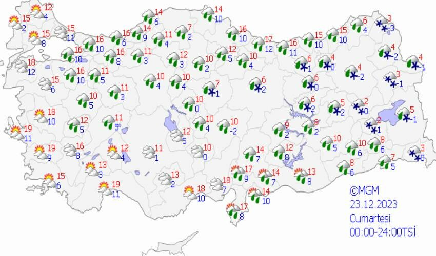 Meteoroloji uyardı, Türkiye için yola çıktı! Son 2 gün! Kar geliyor…