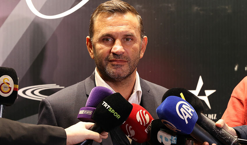 Okan Buruk'tan Sparta Prag yorumu: Bunlar bizim için bir hayal Okan Buruk'tan Sparta Prag yorumu: Bunlar bizim için bir hayal