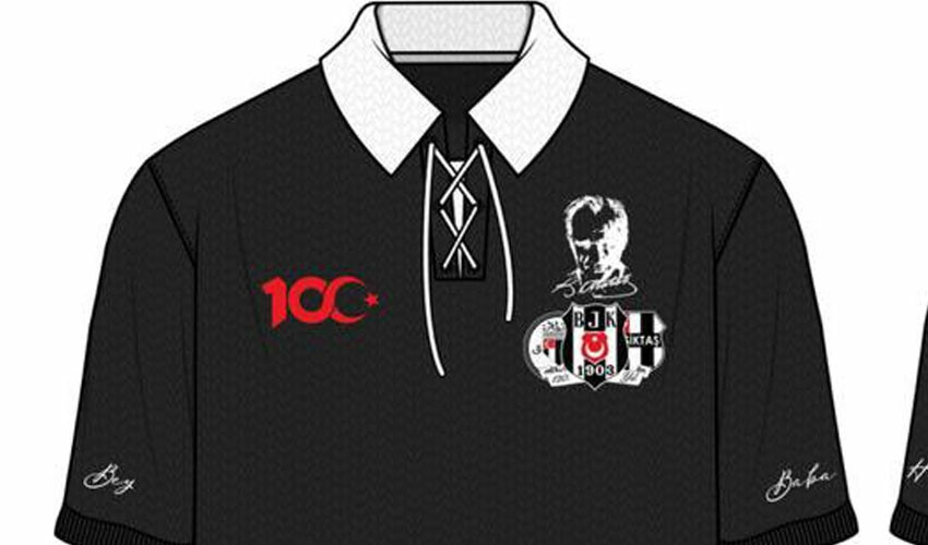 Beşiktaş, 100. yıl formasını tanıttı! Hatayspor maçında giyilecek