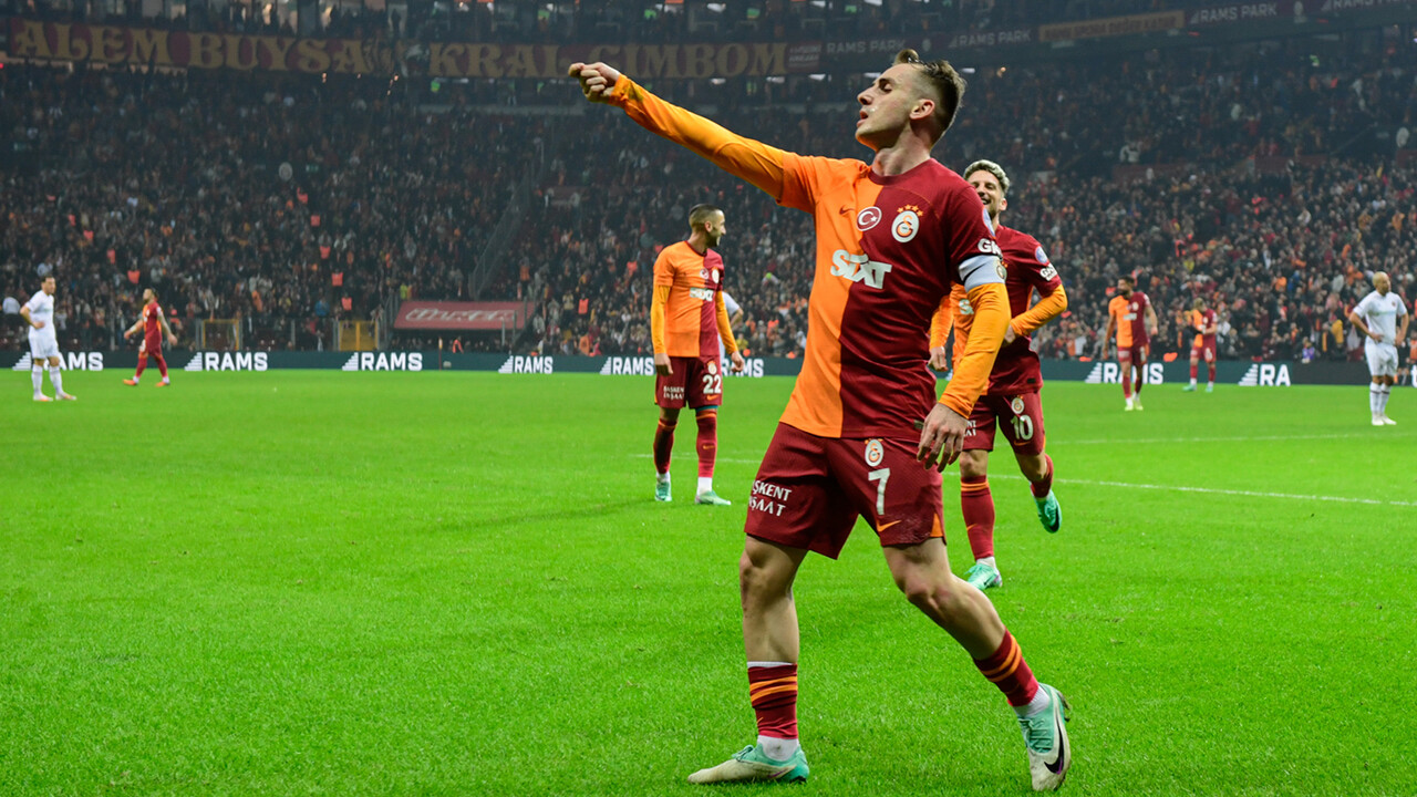 Derbide parola 43! Galatasaray evinde Karagümrük&#039;ü Kerem Aktürkoğlu&#039;nun golüyle kayıpsız geçti,