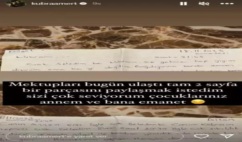 Dilan Polat cezaevinden mektup gönderdi! Gözyaşları içinde öyle bir şey yazdı ki ailesi kahroldu Dilan Polat cezaevinden mektup gönderdi! Gözyaşları içinde öyle bir şey yazdı ki ailesi kahroldu