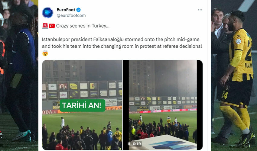 Süper Lig'de neler oluyor! Dünya basını İstanbulspor - Trabzonspor maçına 'skandal' dedi Süper Lig'de neler oluyor! Dünya basını İstanbulspor - Trabzonspor maçına 'skandal' dedi