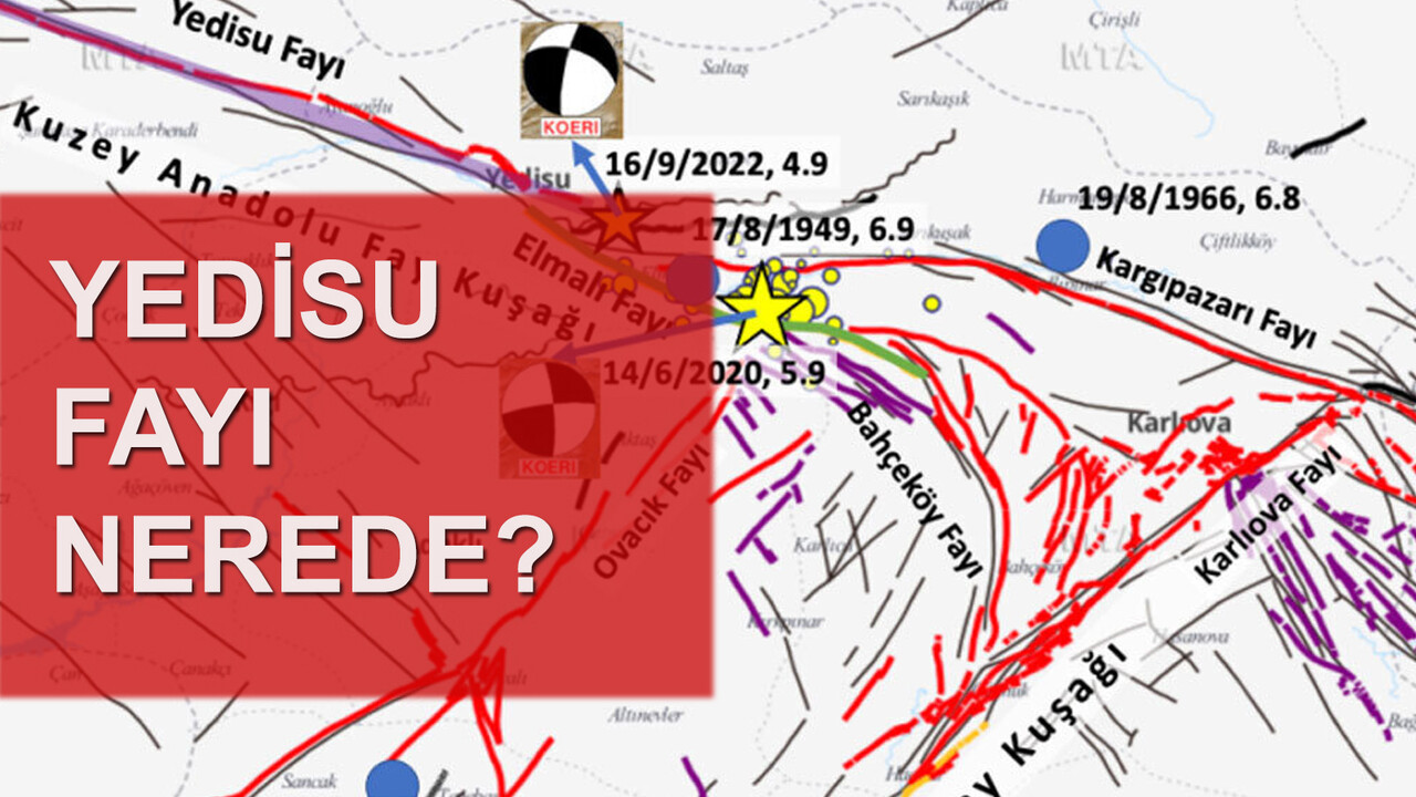 Yedisu Fayı nerede? Yedisu Fayı nereden, hangi illerden geçiyor?