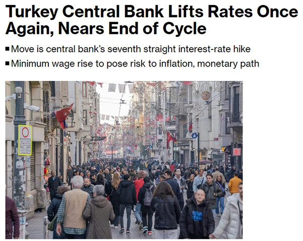 Merkez Bankası'nın faiz kararı dünya basınında! 'Döngünün sonuna gelindi' Merkez Bankası'nın faiz kararı dünya basınında! 'Döngünün sonuna gelindi'