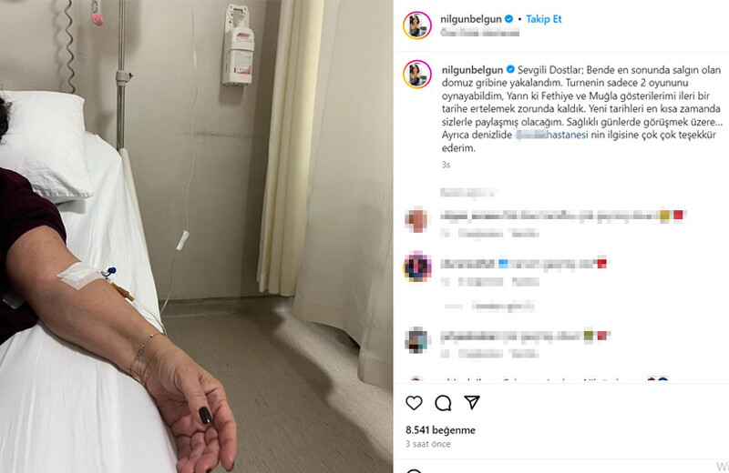 Nilgün Belgün domuz gribi mi oldu? Nilgün Belgün’ün sağlık durumu nasıl? Nilgün Belgün domuz gribi mi oldu? Nilgün Belgün’ün sağlık durumu nasıl?