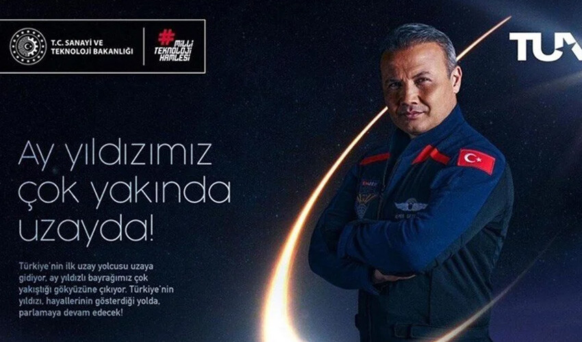 İlk Türk astronot Alper Gezeravcı'nın uzay yolculuğuna hava engeli