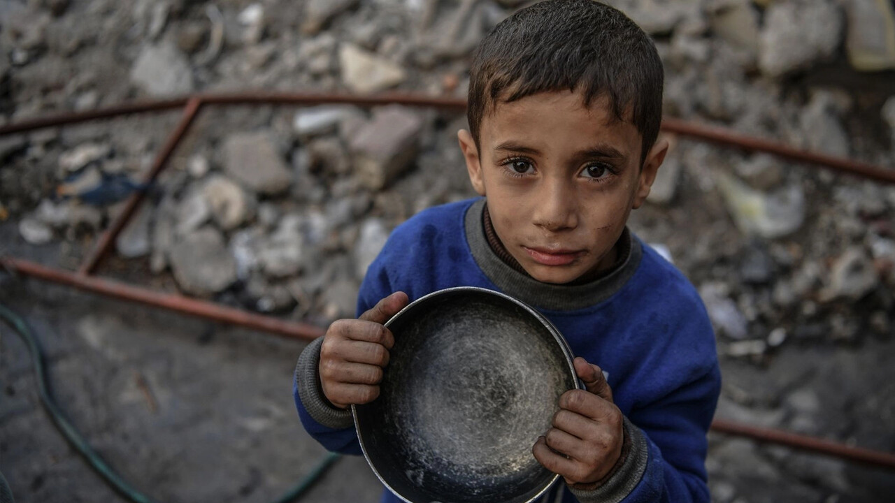 Tarih böyle vahşet görmedi, Gazze&#039;nin yüzde 90&#039;ı açlık çekiyor