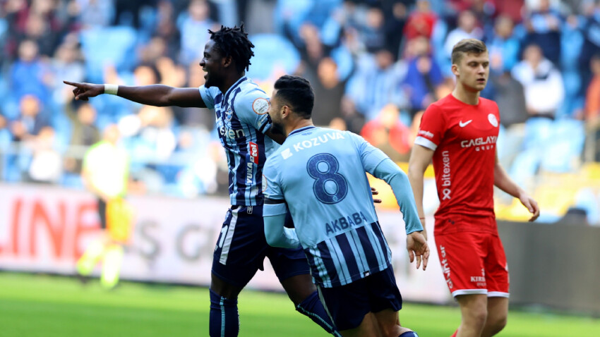 Adana Demirspor Akdeniz derbisinde Antalyaspor'u 2-1'le geçti, 6 maç sonra galip geldi