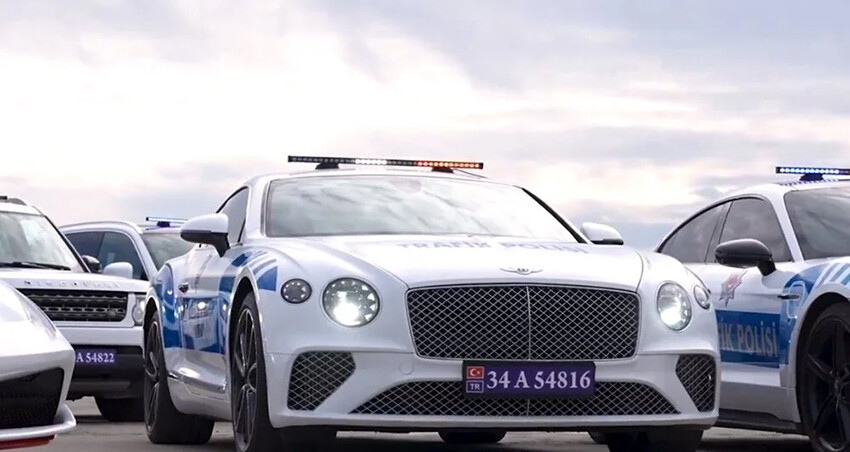 Ferrari, Bentley, Porsche, Audi... Lüks çete araçları artık devriye atacak