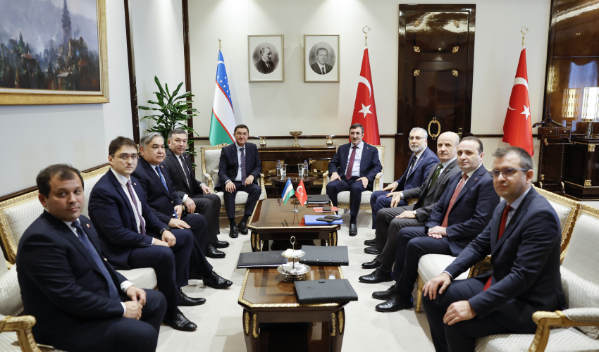 Türkiye ile Özbekistan arasında 7 anlaşma imzalandı Türkiye ile Özbekistan arasında 7 anlaşma imzalandı