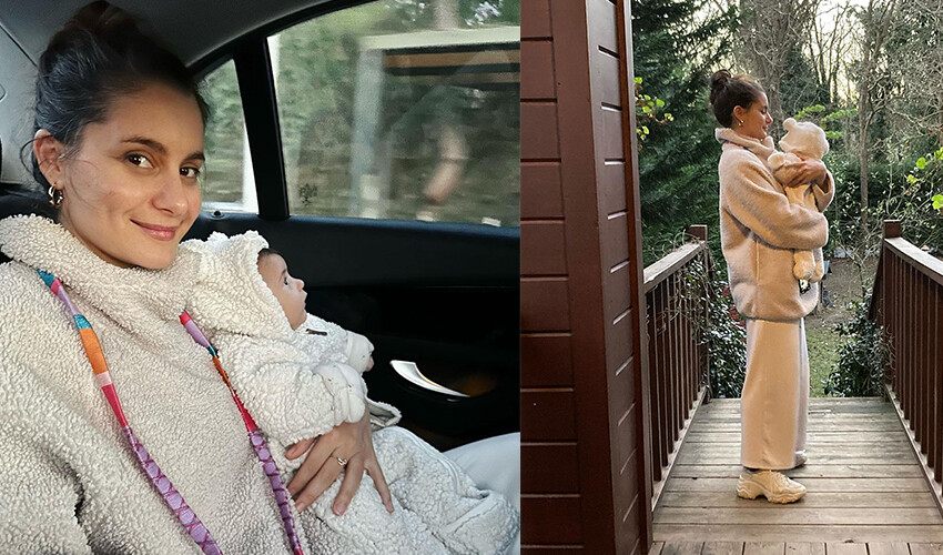 Şarkıcı Atiye kızıyla ilk paylaşımını yaptı! “Bir elmanın iki yarısı”