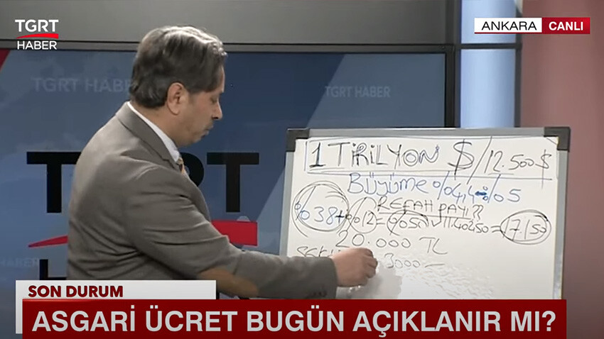 Asgari ücret zammı için şimdiye kadar hiç duyulmamış rakam! Uzman isim tek tek hesapladı, masadaki son formülü açıkladı Asgari ücret zammı için şimdiye kadar hiç duyulmamış rakam! Uzman isim tek tek hesapladı, masadaki son formülü açıkladı
