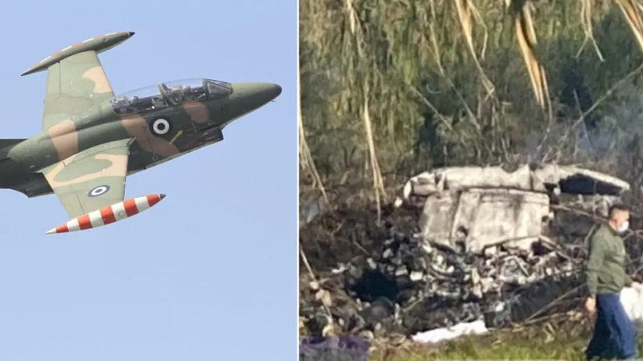 Yunanistan Hava Kuvvetleri uçağı Mora Yarımadası'nda düştü Yunanistan Hava Kuvvetleri uçağı Mora Yarımadası'nda düştü