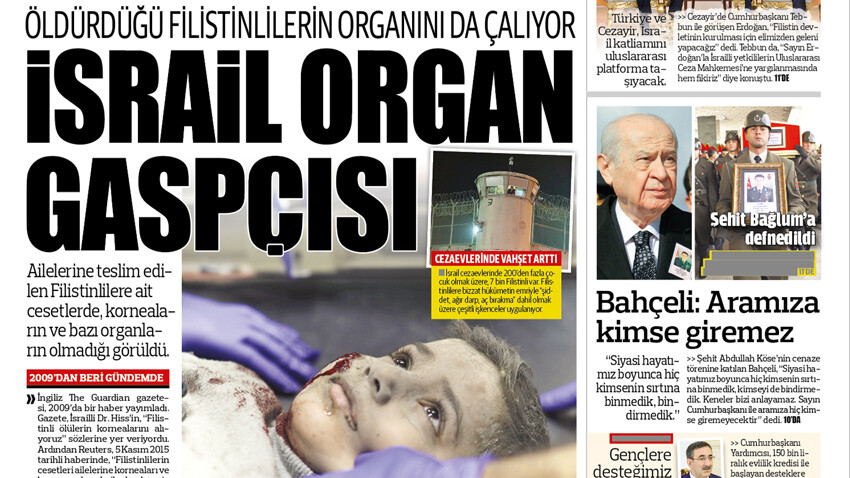 Organlarını çaldı, cenazeleri teslim etti! İsrail'in zalimliği bir kez daha gün yüzüne çıktı