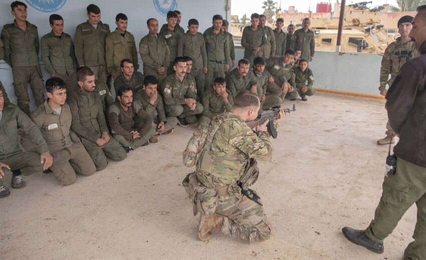 ABD’den 12 şehit verdiğimiz saldırıdan 3 gün sonra PKK’ya silah eğitimi ABD’den 12 şehit verdiğimiz saldırıdan 3 gün sonra PKK’ya silah eğitimi