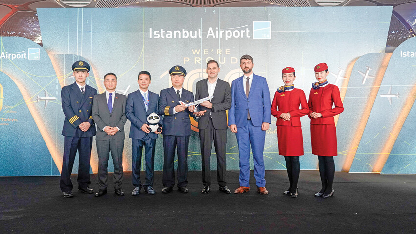 İstanbul Havalimanı 100'ler kulübünde