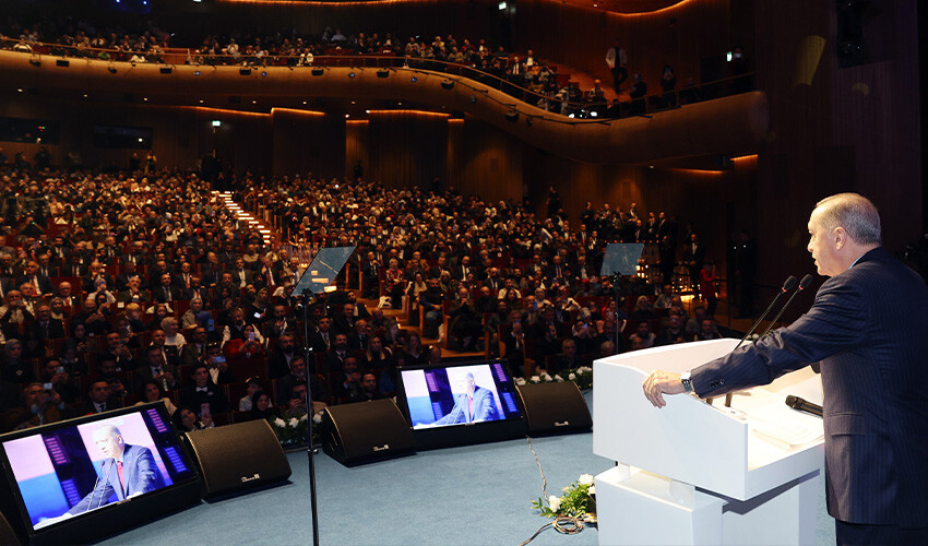 Erdoğan'ın Ayasofya sözleri ayakta alkışlandı! 'Bizim için şereflerin en büyüğü'