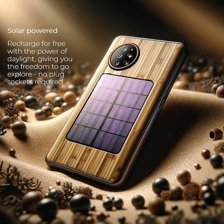 güneş enerjili telefon