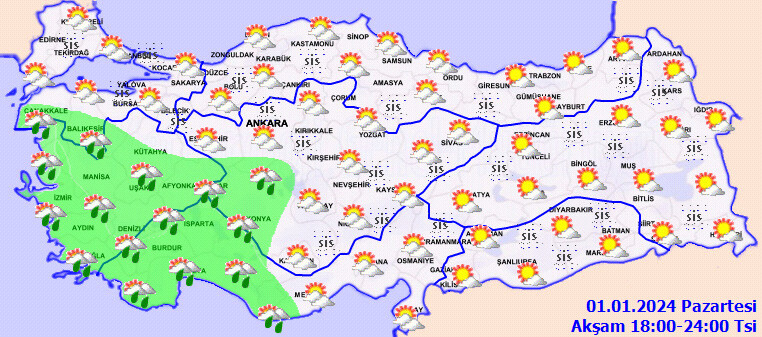 Meteoroloji saat vererek uyardı! İstanbul, Ankara, Antalya... Kuvvetli sağanak geliyor, sel ve taşkınlara dikkat! İl il hava durumu tahmini 02.01.2024