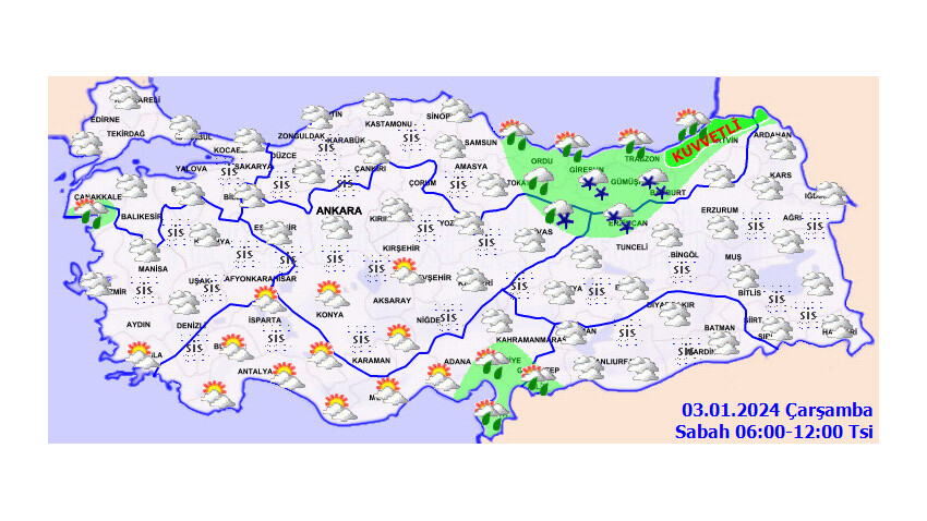 Kar ve kuvvetli sağanak geliyor! Meteoroloji özellikle iki ili uyardı, sabah saatlerine dikkat!