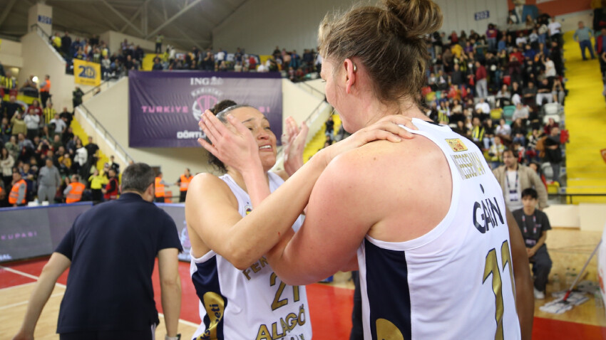 Kadınlar Basketbol Türkiye Kupası'nda şampiyon Fenerbahçe Alagöz Holding Kadınlar Basketbol Türkiye Kupası'nda şampiyon Fenerbahçe Alagöz Holding