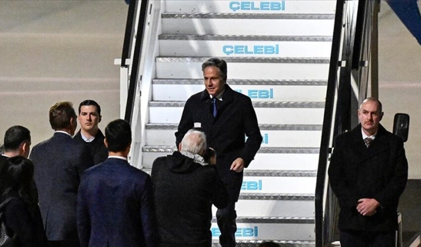 ABD Dışişleri Bakanı Blinken Türkiye'ye geldi ABD Dışişleri Bakanı Blinken Türkiye'ye geldi