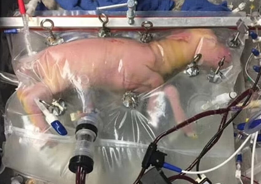 Prematüre bebekler için yapay rahim geliştirildi, sıra insan testlerinde yapay rahim