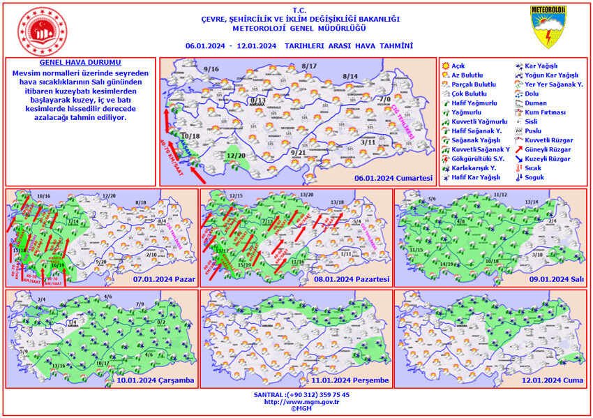 Meteoroloji'den 2 bölgeye kuvvetli sağanak ve fırtına uyarısı