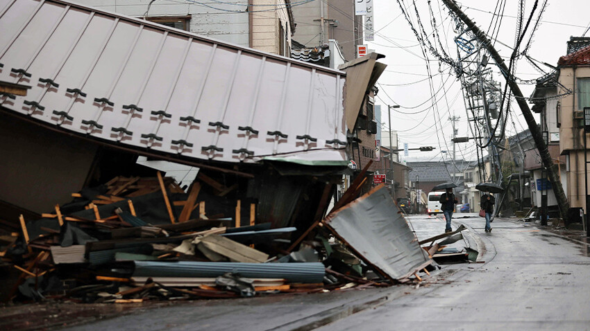 Japonya'daki depremde ölü sayısı 110'a yükseldi