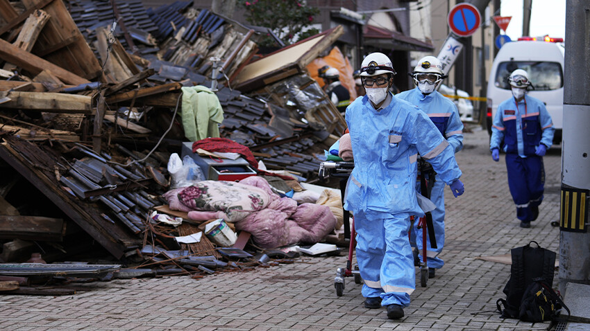 Japonya'daki depremde ölü sayısı 110'a yükseldi