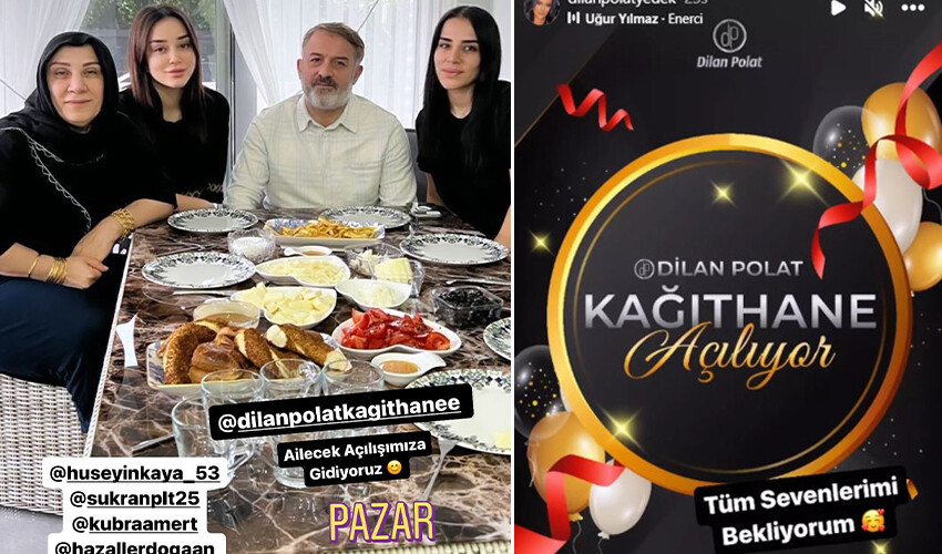 Cezaevindeki Dilan Polat’a yeni şube! Ailece açılışa gittiler, ‘Enerci’ şarkısıyla coştular