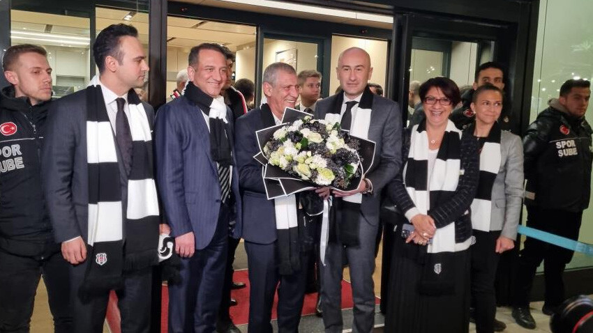 Beşiktaş'ın hasreti son buldu! Yeni teknik direktör Santos İstanbul'a geldi