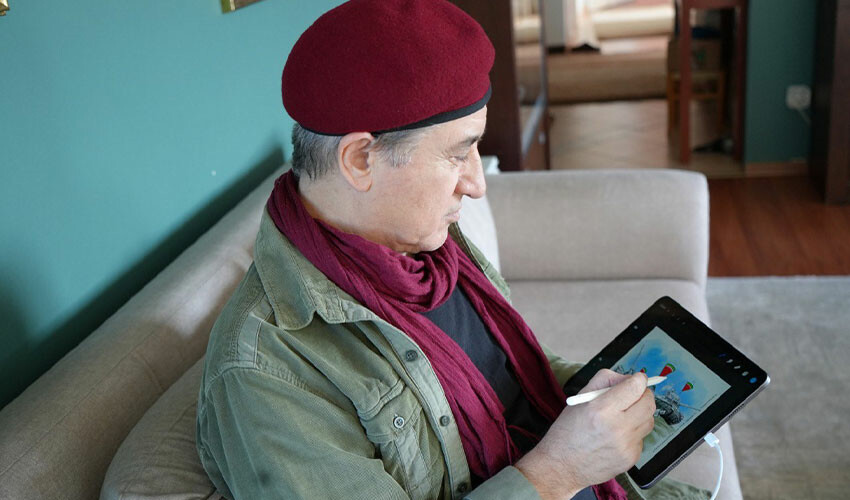 Karikatürleriyle İsrail'in Filistin'e yönelik saldırılarına dikkat çekiyor Karikatürleriyle İsrail'in Filistin'e yönelik saldırılarına dikkat çekiyor