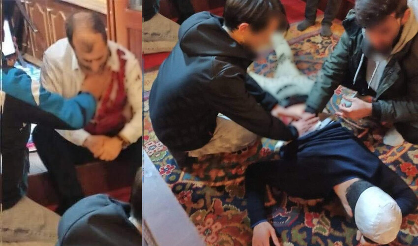 Fatih Camii'nde bıçaklı saldırı dehşeti! İmam ve hafızlık öğrencisinin durumu kritik