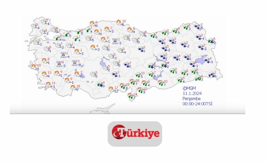 Bugün İstanbul'da kar yağacak mı? 10 Ocak Meteoroloji hava durumu! İstanbul'da kar var mı?