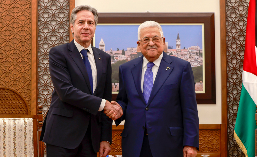 ABD Dışişleri Bakanı Blinken'a Filistin'de protesto