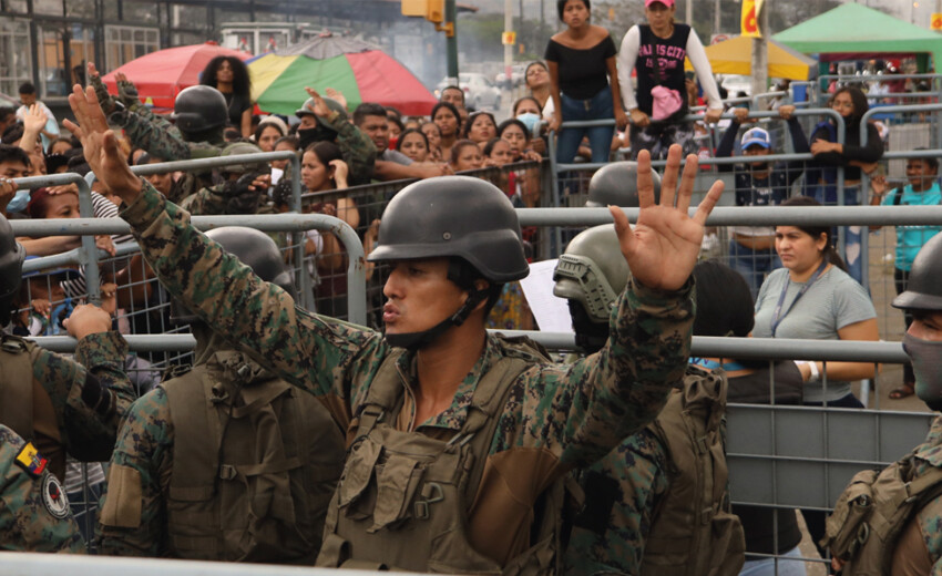 Ekvador'da gerginlik had safhada! Çete çok sayıda polis kaçırdı, sivilleri katletti