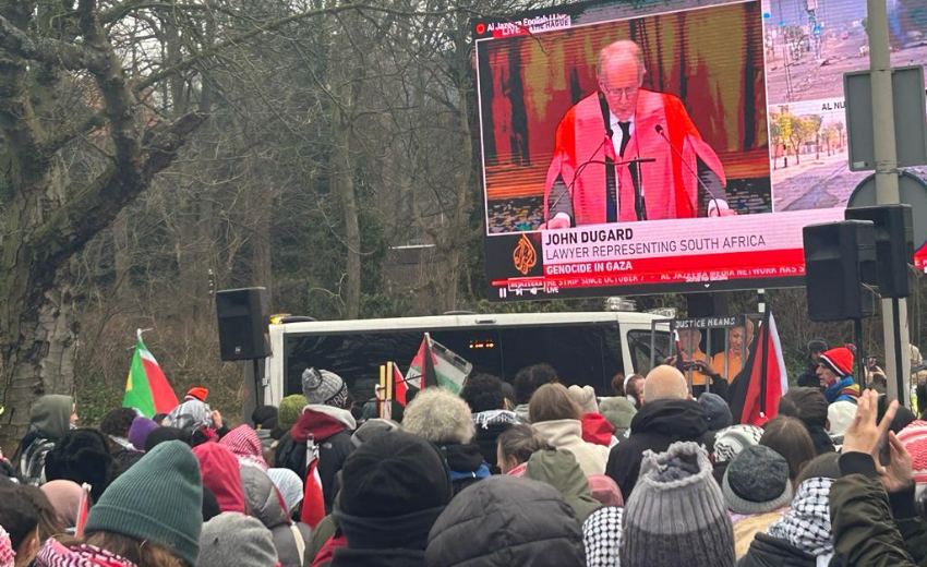 İsrail'in 'soykırım' davasında Gazze'ye destek yağmuru İsrail'in 'soykırım' davasında Gazze'ye destek yağmuru
