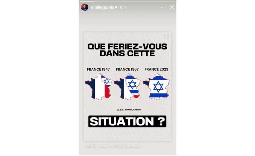 Fransız sporcu Filistin'i savundu, görevinden alındı Fransız sporcu Filistin'i savundu, görevinden alındı