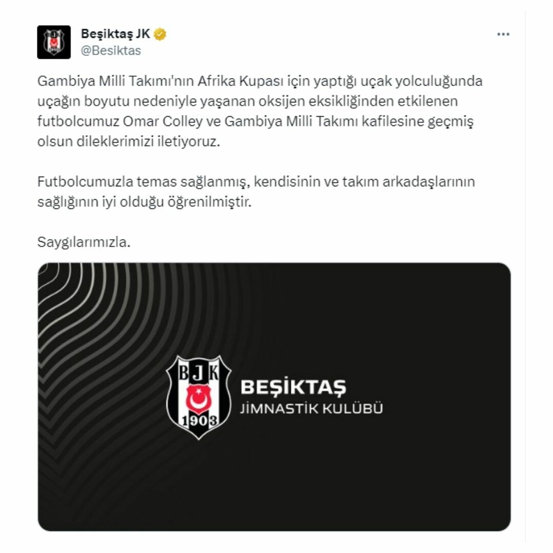 Gambiya Milli Takım uçağı neden acil iniş yaptı? Omar Colley'in durumu nasıl?  Gambiya Milli Takımı uçağında ne oldu? Gambiya Milli Takım uçağı neden acil iniş yaptı? Omar Colley'in durumu nasıl?  Gambiya Milli Takımı uçağında ne oldu?