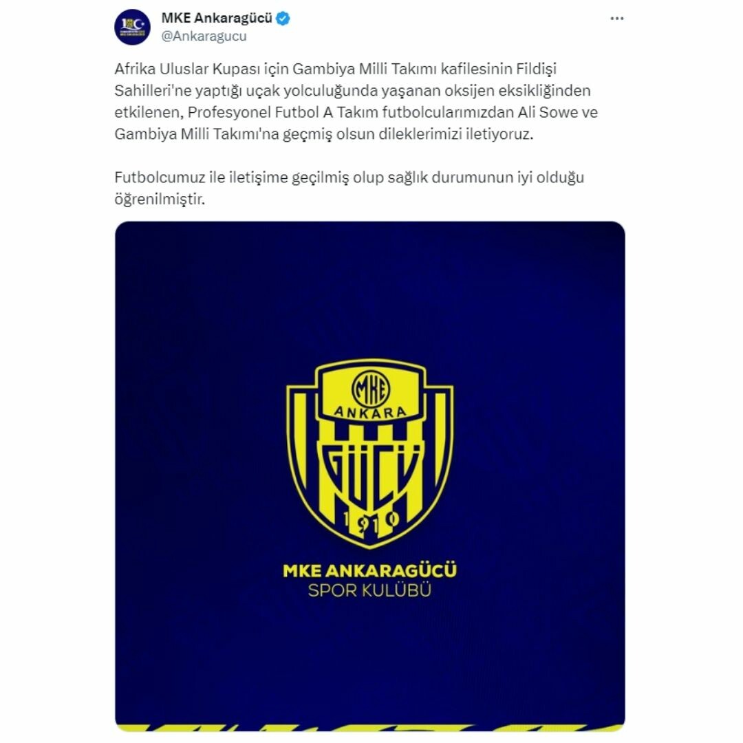 Gambiya Milli Takım uçağı neden acil iniş yaptı? Omar Colley'in durumu nasıl?  Gambiya Milli Takımı uçağında ne oldu? Gambiya Milli Takım uçağı neden acil iniş yaptı? Omar Colley'in durumu nasıl?  Gambiya Milli Takımı uçağında ne oldu?