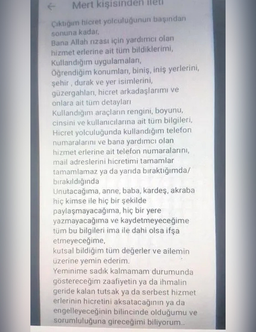 FETÖ’cülerin ‘hicret’ yapılanması deşifre oldu! ‘Yeni bir 'ihanet' yemini ortaya çıktı