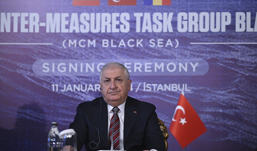 Türkiye, Romanya ve Bulgaristan arasında 'Mayın' anlaşması imzalandı Türkiye, Romanya ve Bulgaristan arasında 'Mayın' anlaşması imzalandı