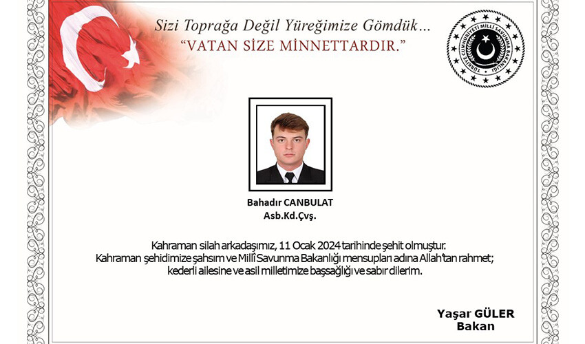 'Denizkurdu Tatbikatı'ndan acı haber, 1 askerimiz şehit oldu