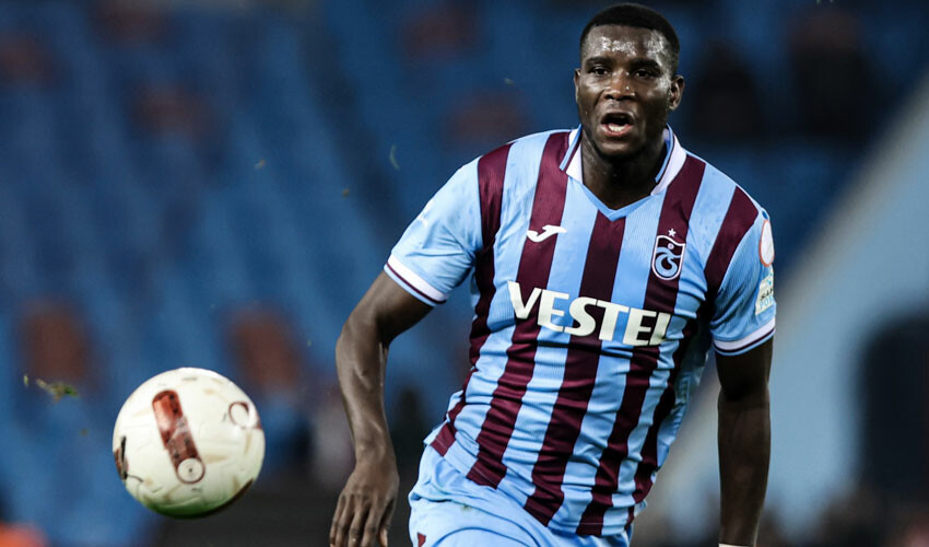 Trabzonspor'da Paul Onuachu şoku! Nijeryalı golcü Galatasaray maçında yok
