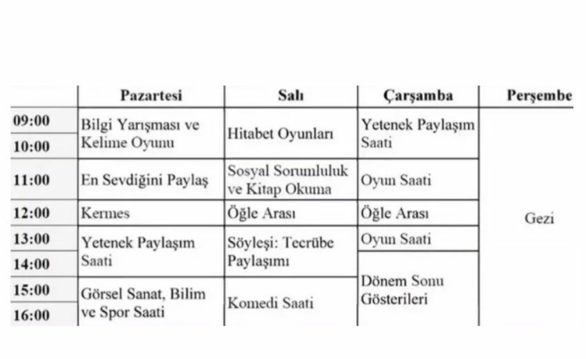 Okullarda son hafta ders yapılacak mı? 2024 okulun son haftası ders işlenecek mi?