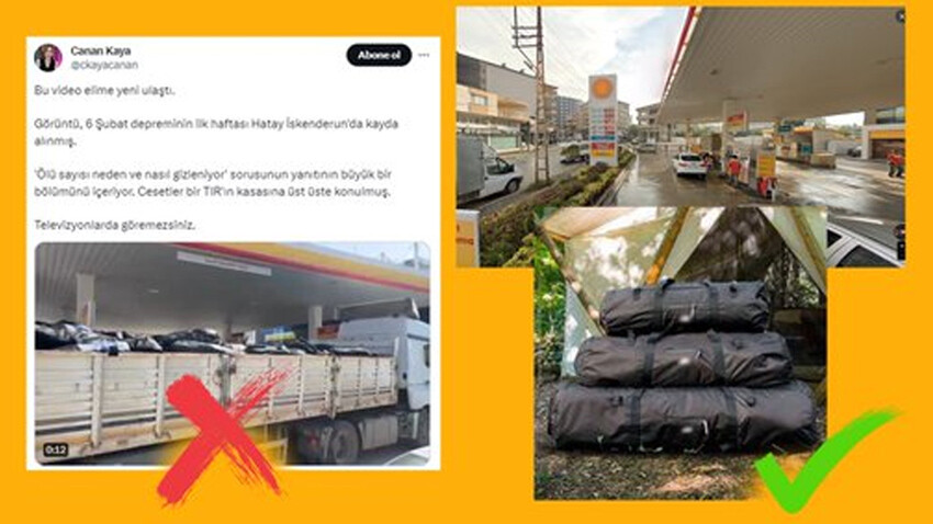 İletişim Başkanlığı'ndan 'cesetler torbalarla taşındı' iddiasına yalanlama