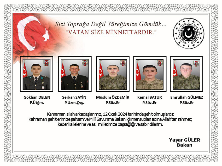 Depremzede ailenin şehit acısı... Çadıra Türk bayrakları asıldı