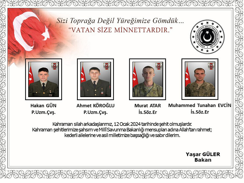 Depremzede ailenin şehit acısı... Çadıra Türk bayrakları asıldı